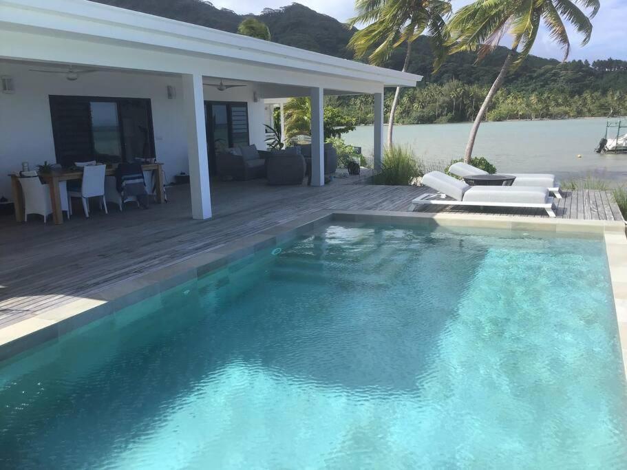 Villa Pkbleucoco Opoa Esterno foto